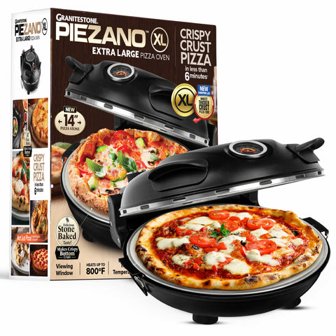 Granitestone Piezano Pizza Oven - 800° Countertop Brick Oven Pizza