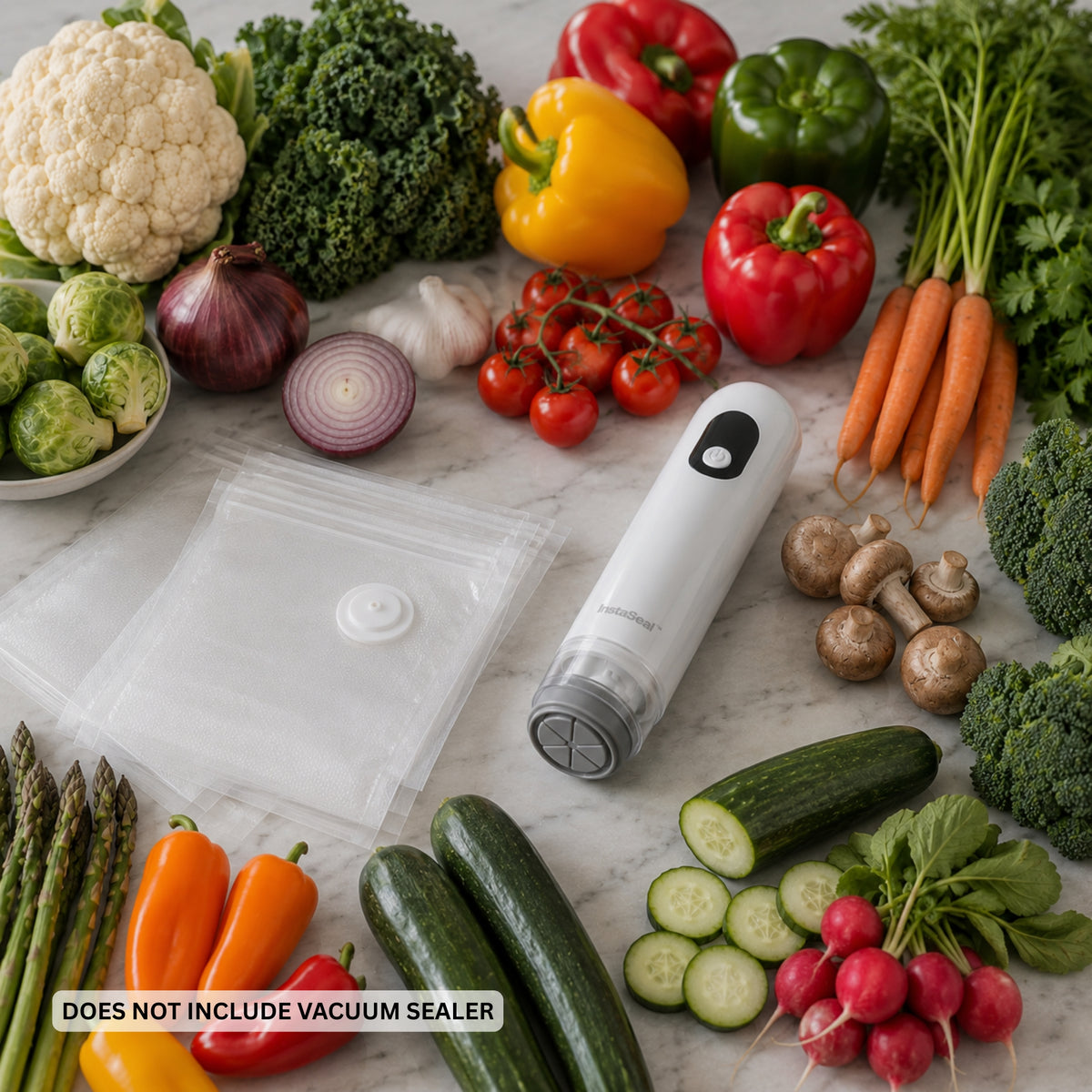 InstaSeal Hybrid Handheld Replacement Vacuum Sealer Bags