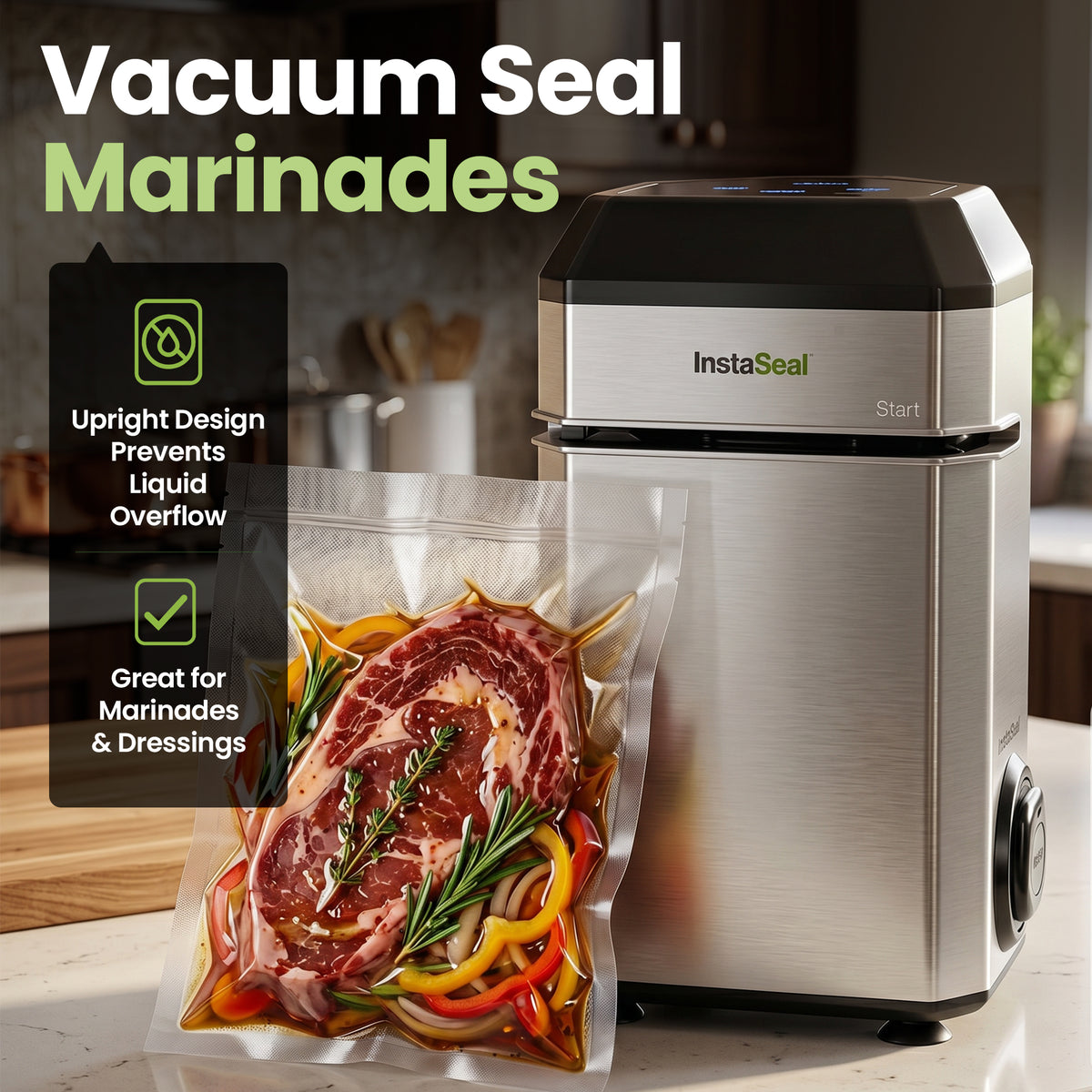 InstaSeal Upright Vacuum Sealer