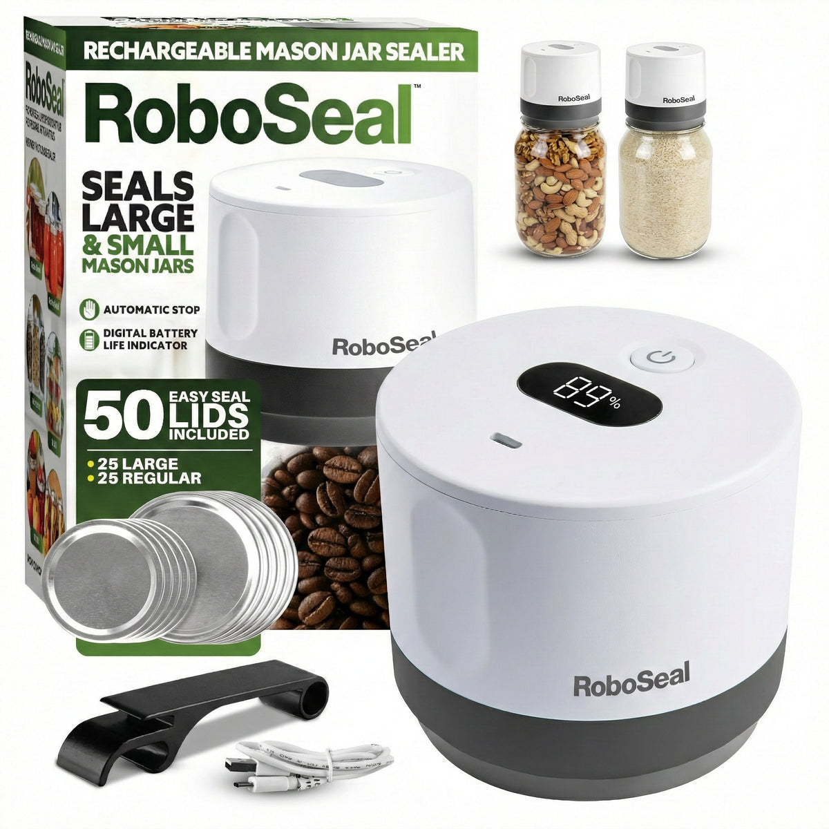 RoboSeal - Electric Mason Jar Sealer