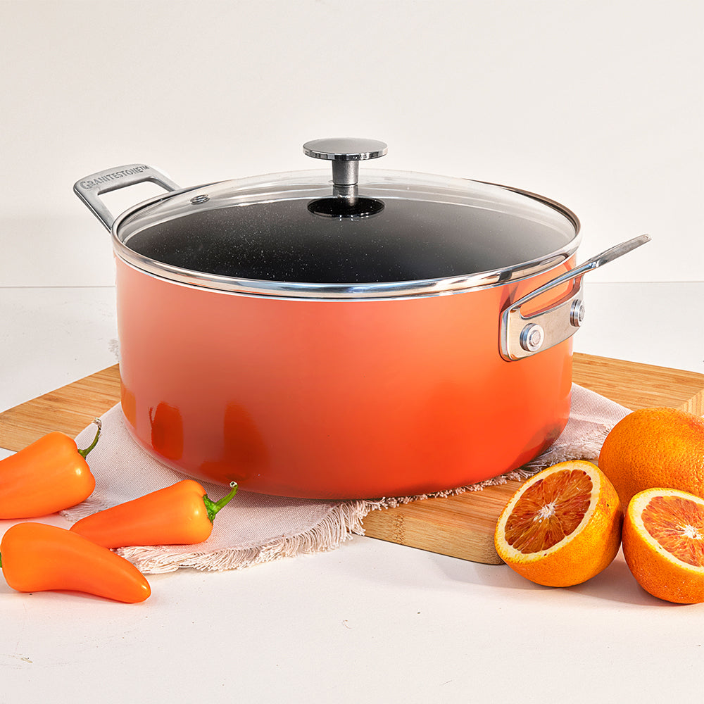 Granitestone Gastronomical Gradient 5QT Stock Pot - Induction-Ready