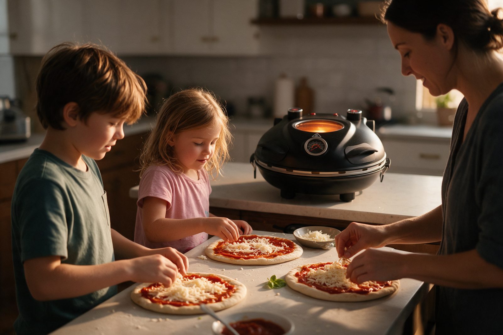 Family pizza night